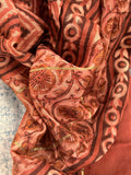 Handblock Chanderi Silk Cotton Suit