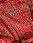 Natural Dyes Handcrafted Ajrakh Kurta Dupatta Set