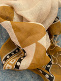 Handcrafted Linen Kurta Dupatta Set