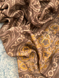 Handblock Chanderi Silk Cotton Suit