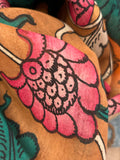 Handwoven Handcrafted Kalamkari Kurta Dupatta Set