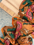 Handwoven Handcrafted Kalamkari Kurta Dupatta Set