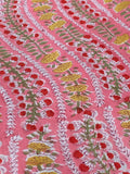 Handblock Cotton Kurta Bottom Set