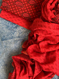 Handblock Maheshwari Bagh Suit