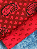 Handblock Maheshwari Bagh Suit