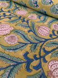 Handblock Cotton Kurta Bottom Set
