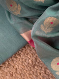 Handwoven Chanderi Kurta Dupatta Set