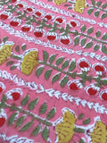 Handblock Cotton Kurta Bottom Set
