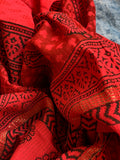 Handblock Maheshwari Bagh Suit