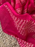 Handcrafted Cotton Chanderi Dupatta Suit