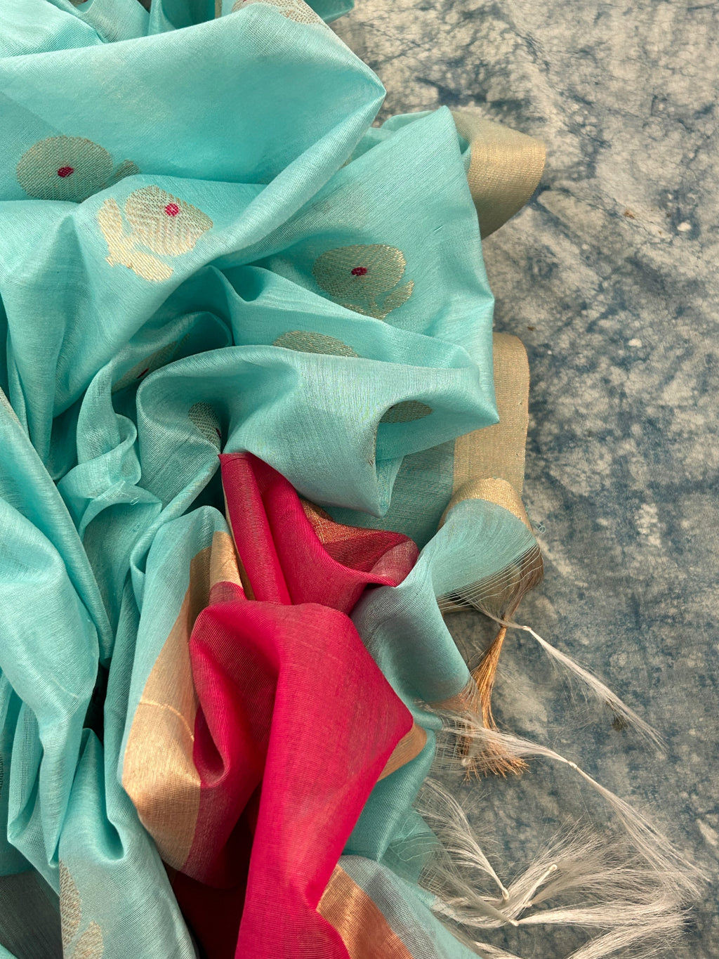Handwoven Chanderi Kurta Dupatta Set