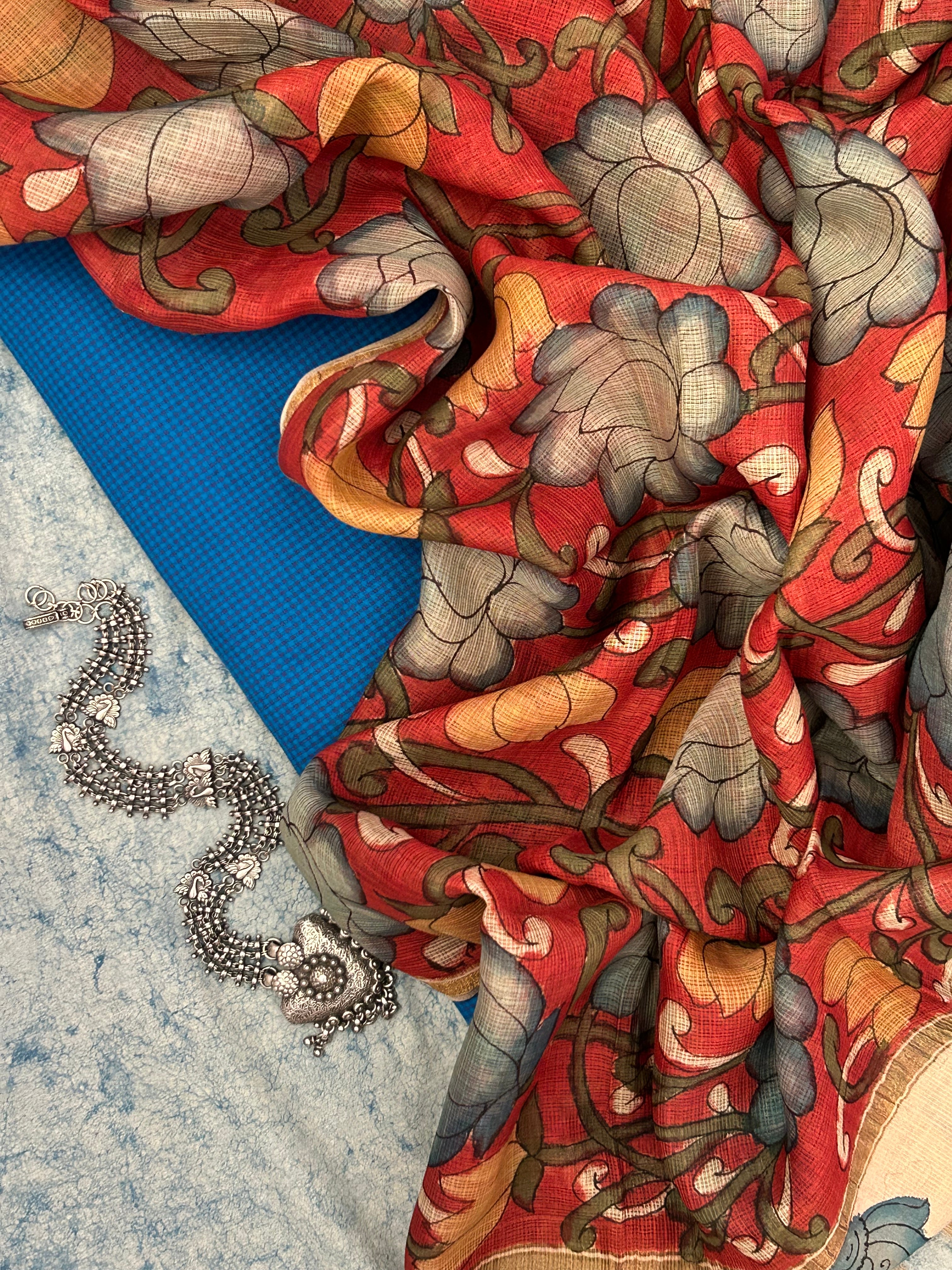 Handwoven Handcrafted Kalamkari Set