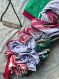 Kadambari - Handwoven Telangana cotton and Ilkal Dupatta Set