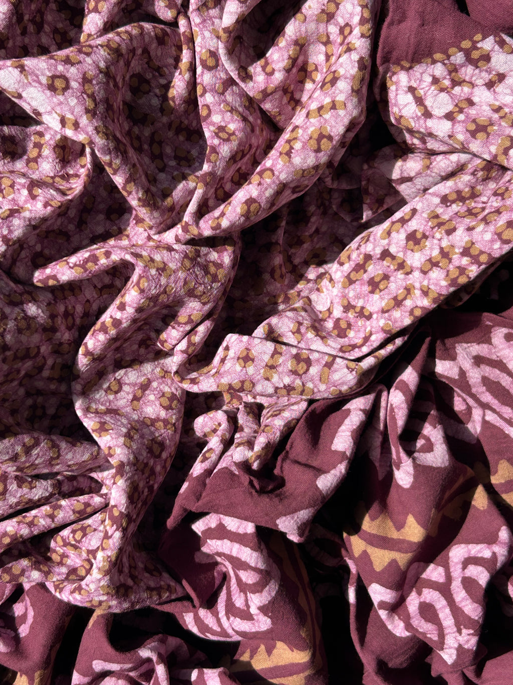Handblock Batik Cotton Suit