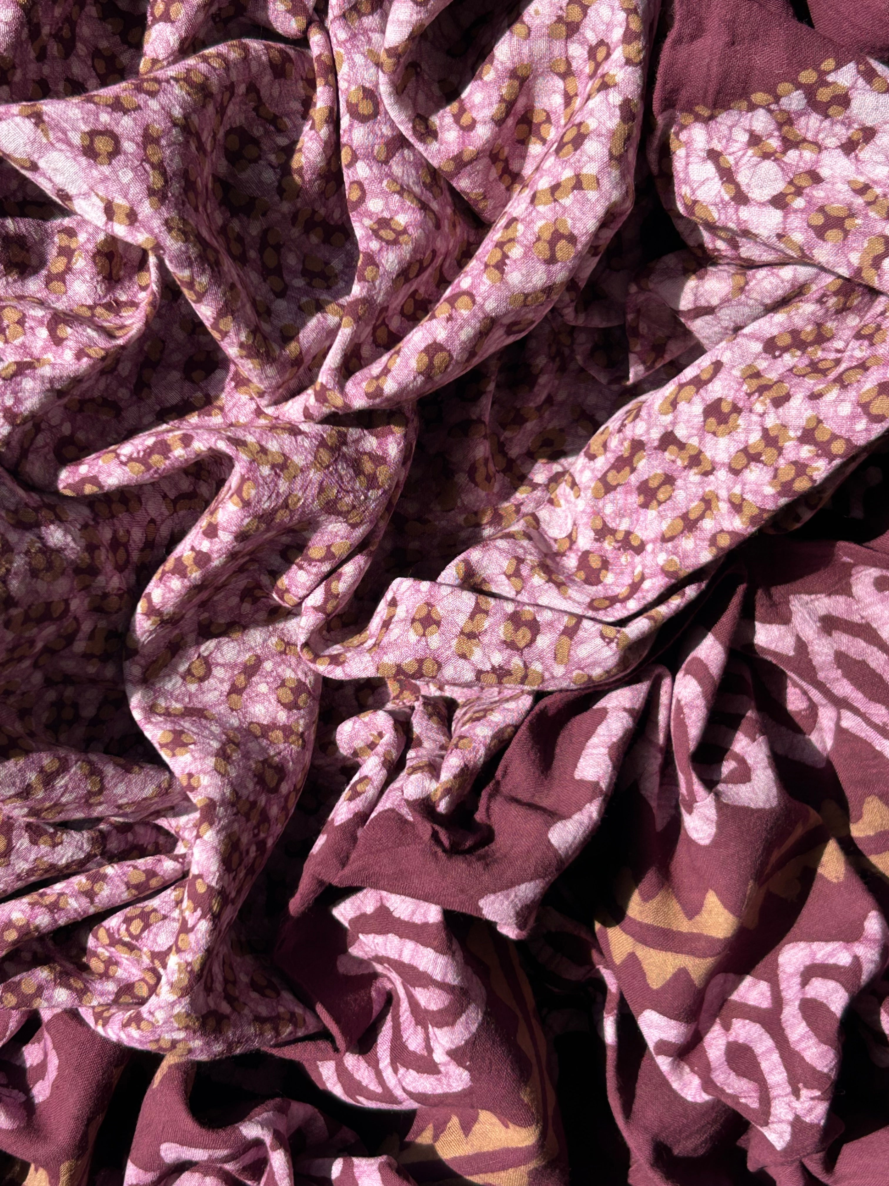 Handblock Batik Cotton Suit
