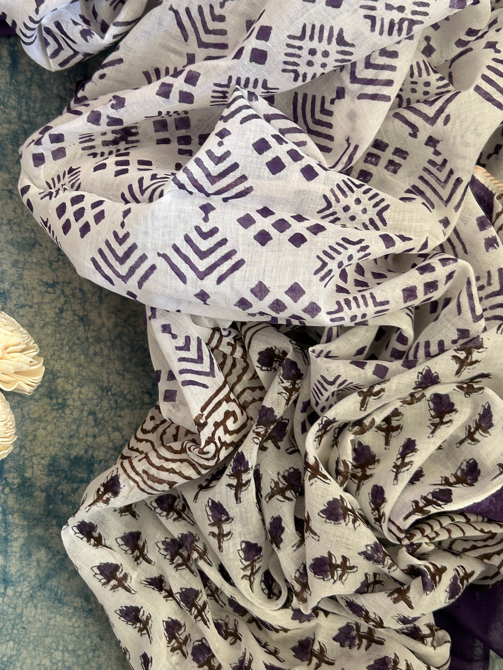 Handblock Azo-free Dye Cotton Suit Set