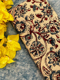 Handblock Ajrakh Cotton Blouse Fabrics