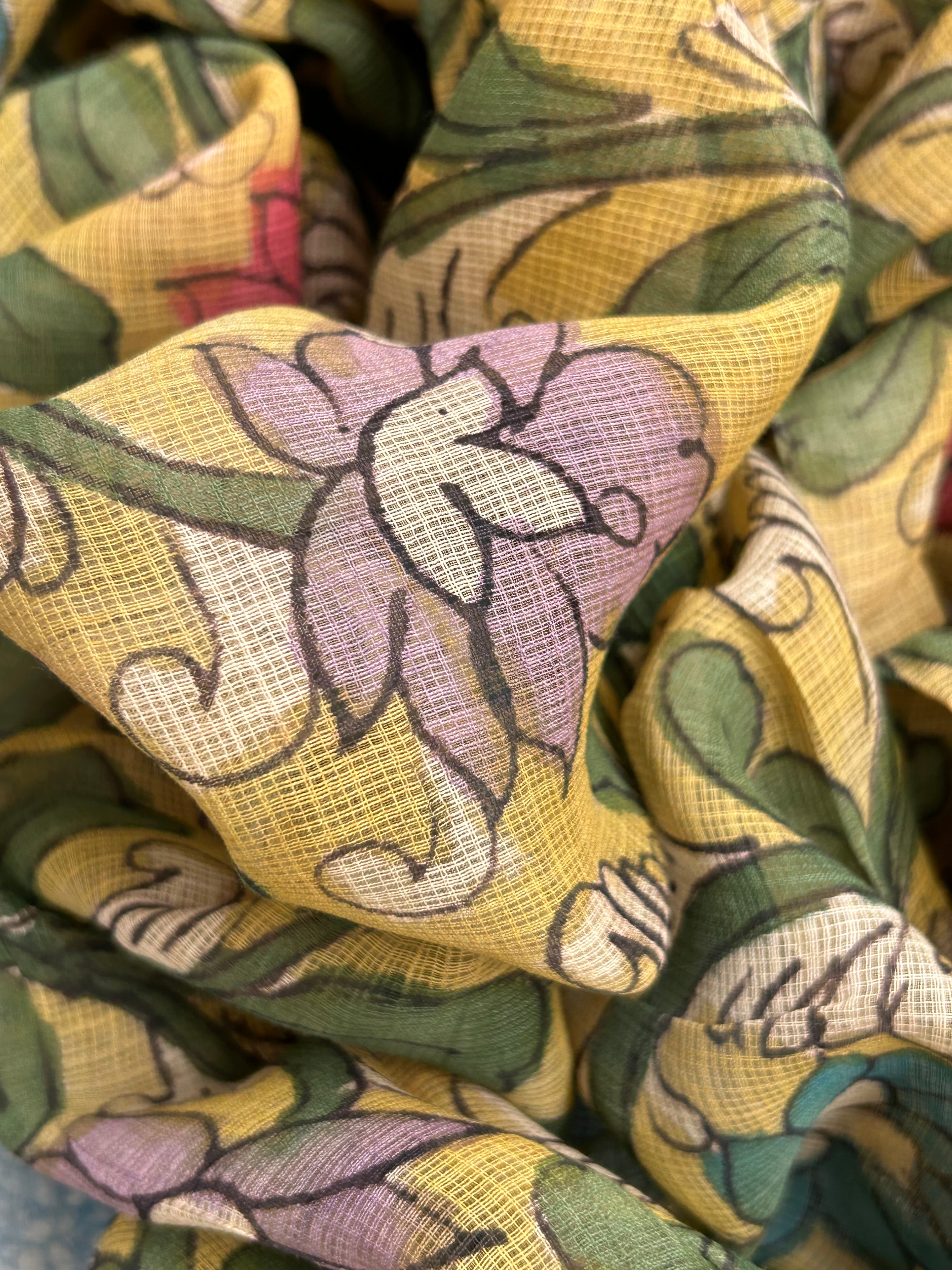 Handwoven Handcrafted Kalamkari Set