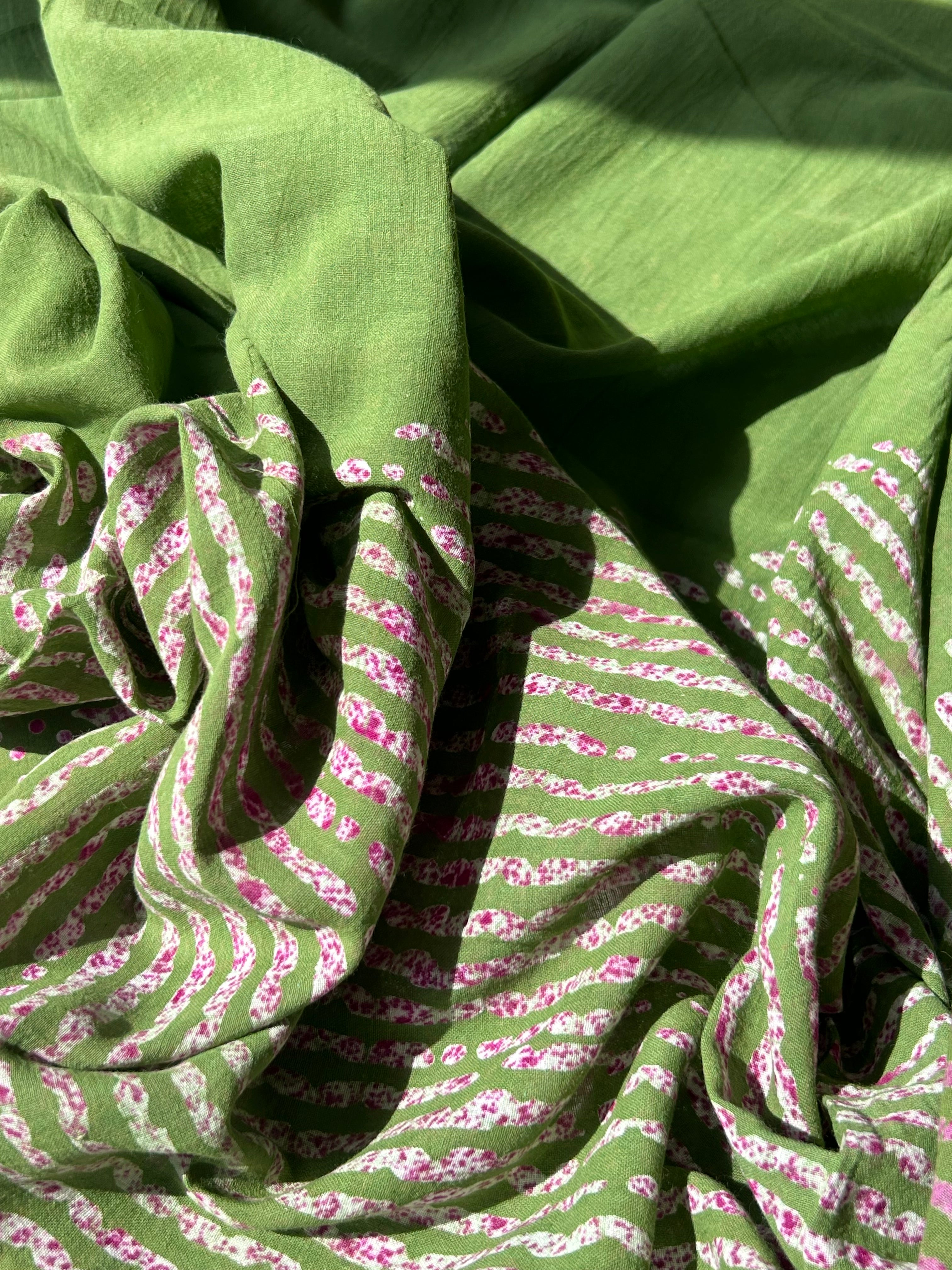Handblock Batik Cotton Suit