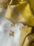 Handwoven Chikankari Work Maheshwari Set