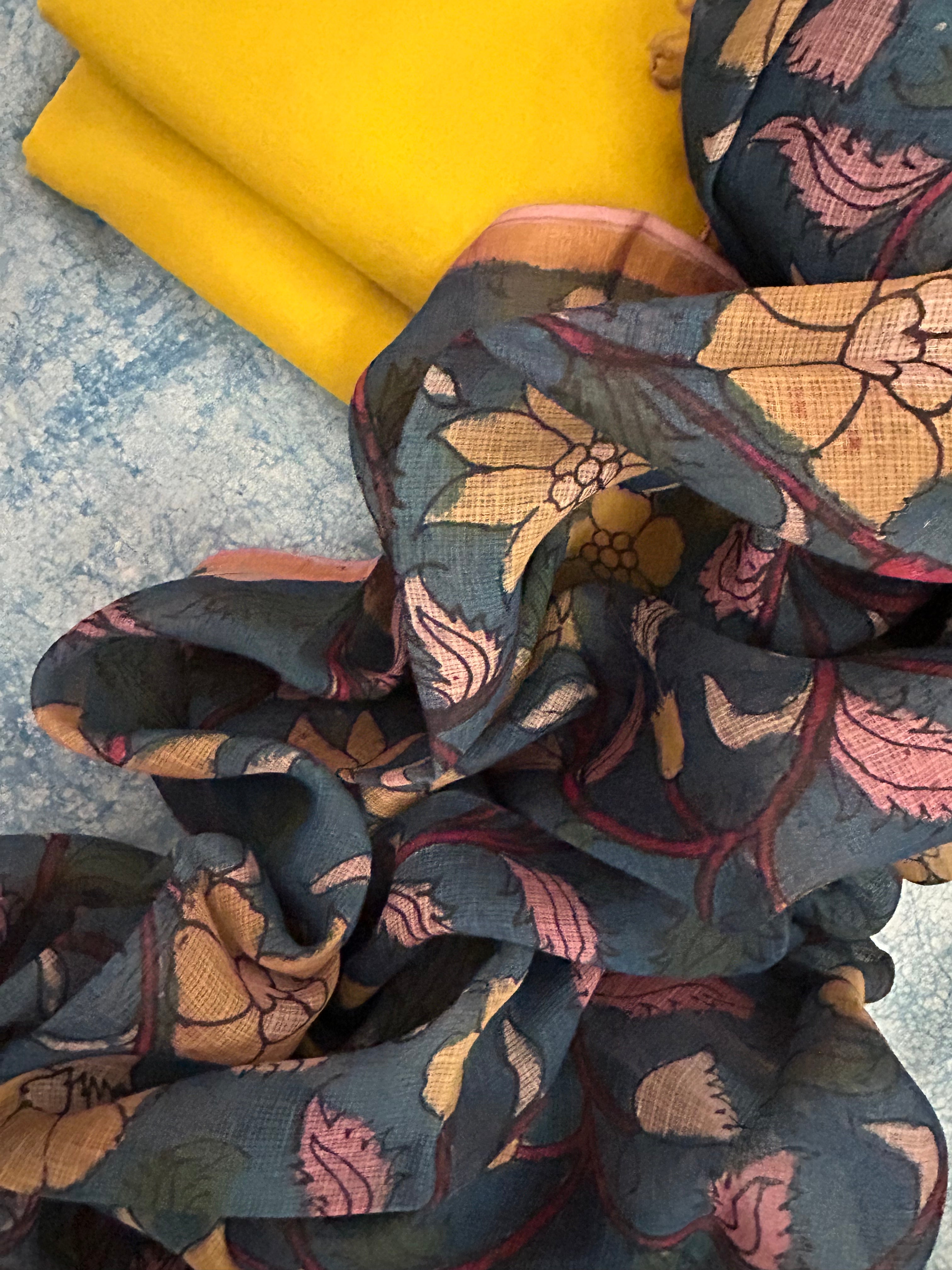 Handwoven Handcrafted Kalamkari Set