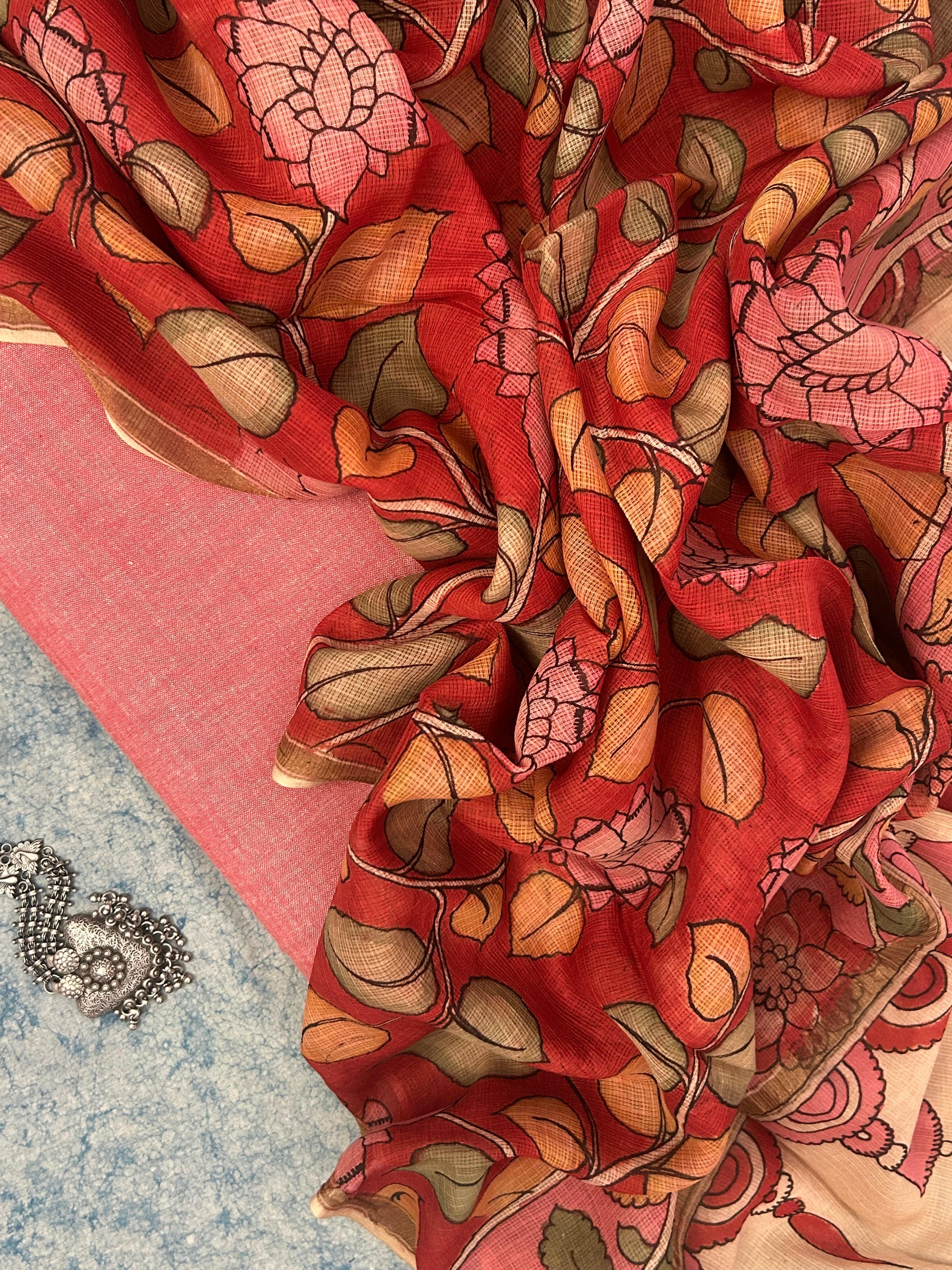 Handwoven Handcrafted Kalamkari Set