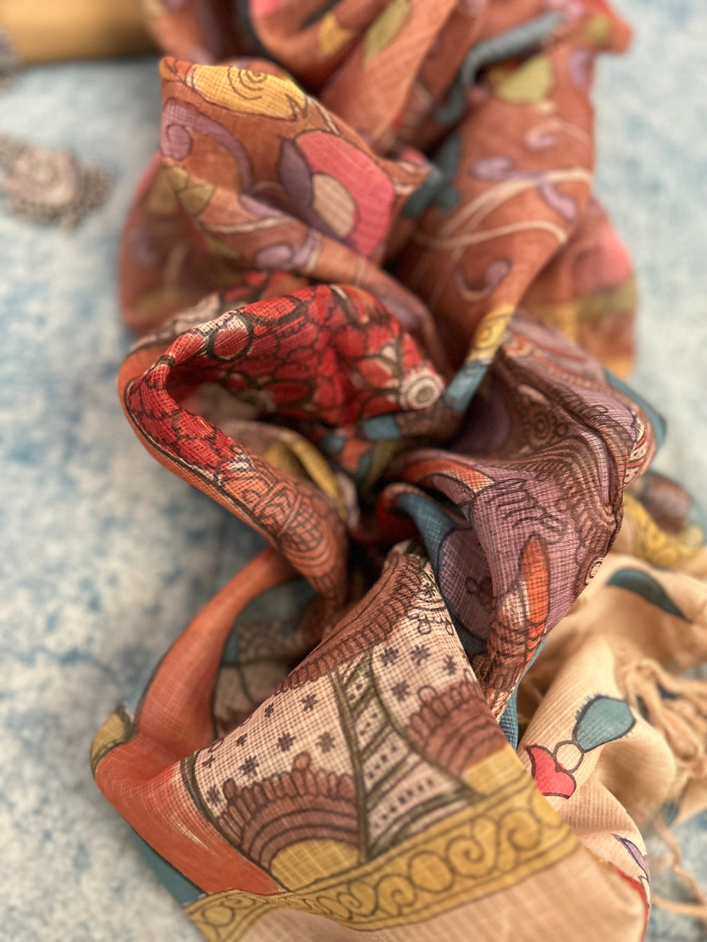 Handwoven Handcrafted Kalamkari Set