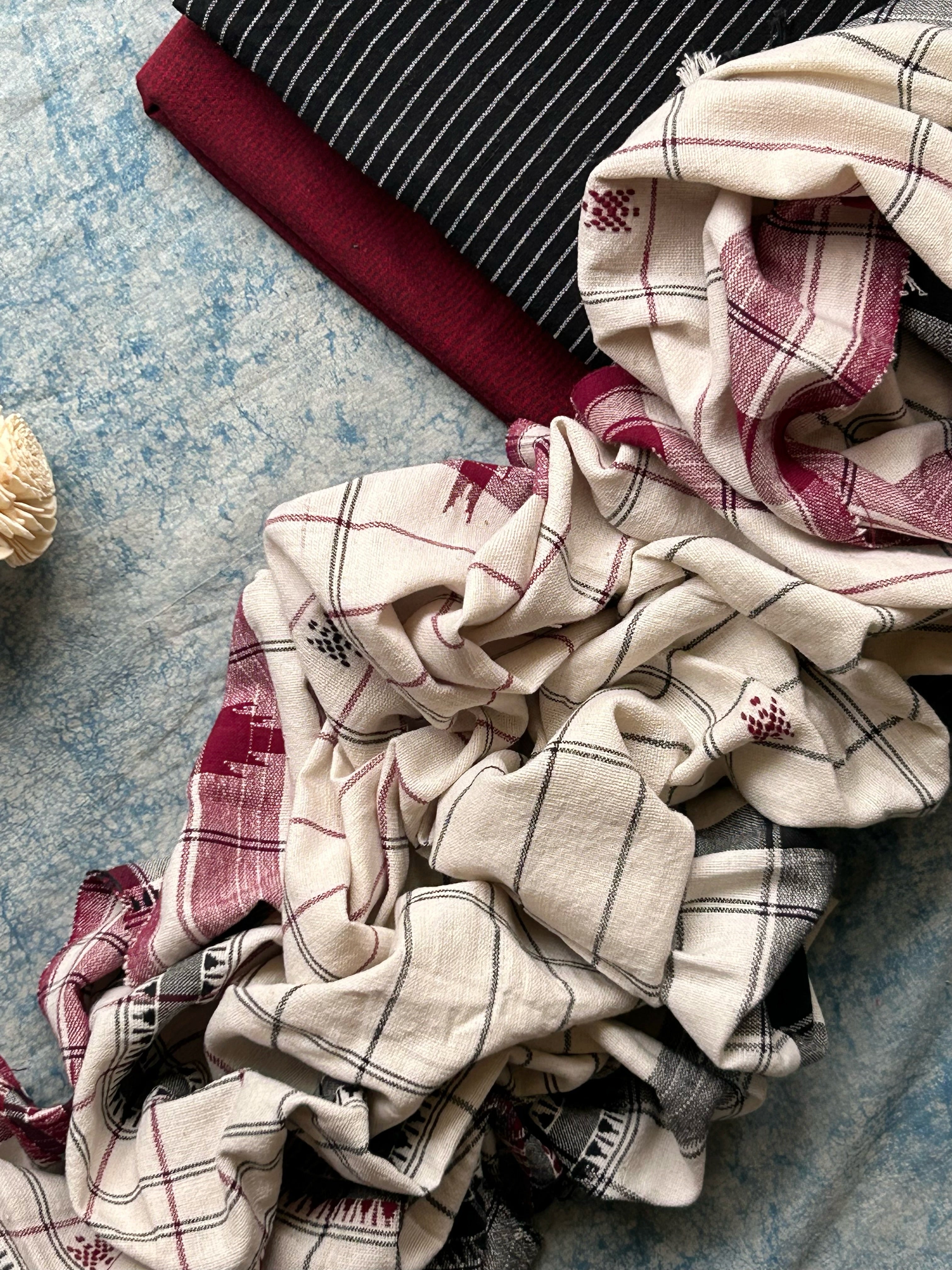 Barkha - Handspun Handwoven Kotpad Suit Set