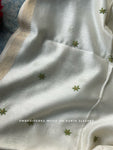 Handwoven Chikankari Work Maheshwari Set