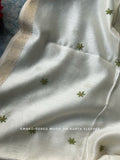 Handwoven Chikankari Work Maheshwari Set