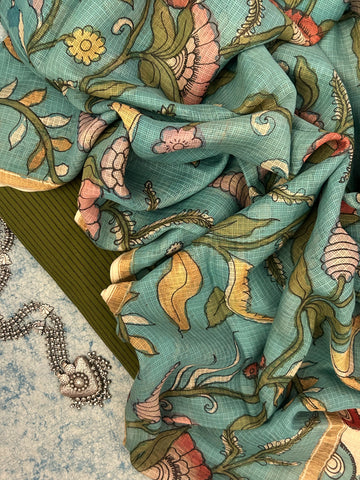 Handwoven Handcrafted Kalamkari Set