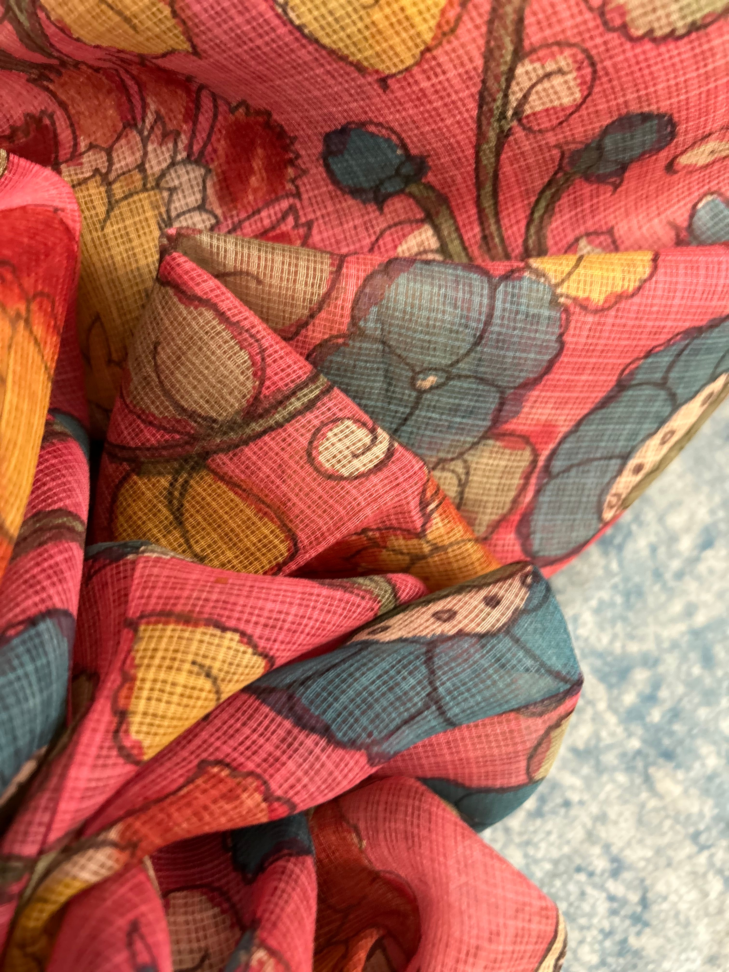 Handwoven Handcrafted Kalamkari Set
