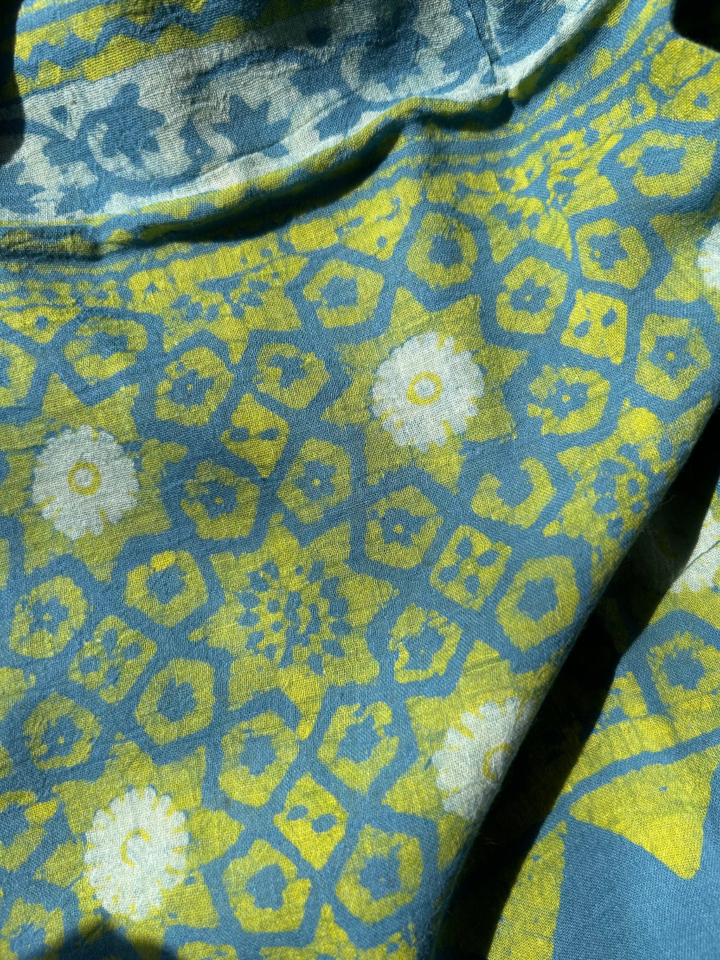 Handblock Batik Cotton Suit