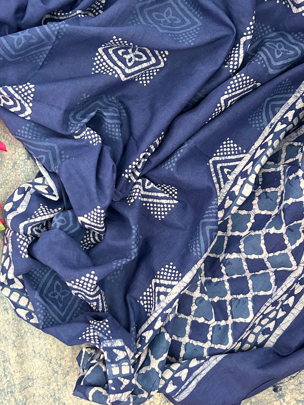 Handblock Batik Cotton Suit