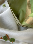 Handwoven Chikankari Work Maheshwari Set