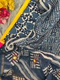 Handblock Handdone Embroidery Cotton Kota Suit