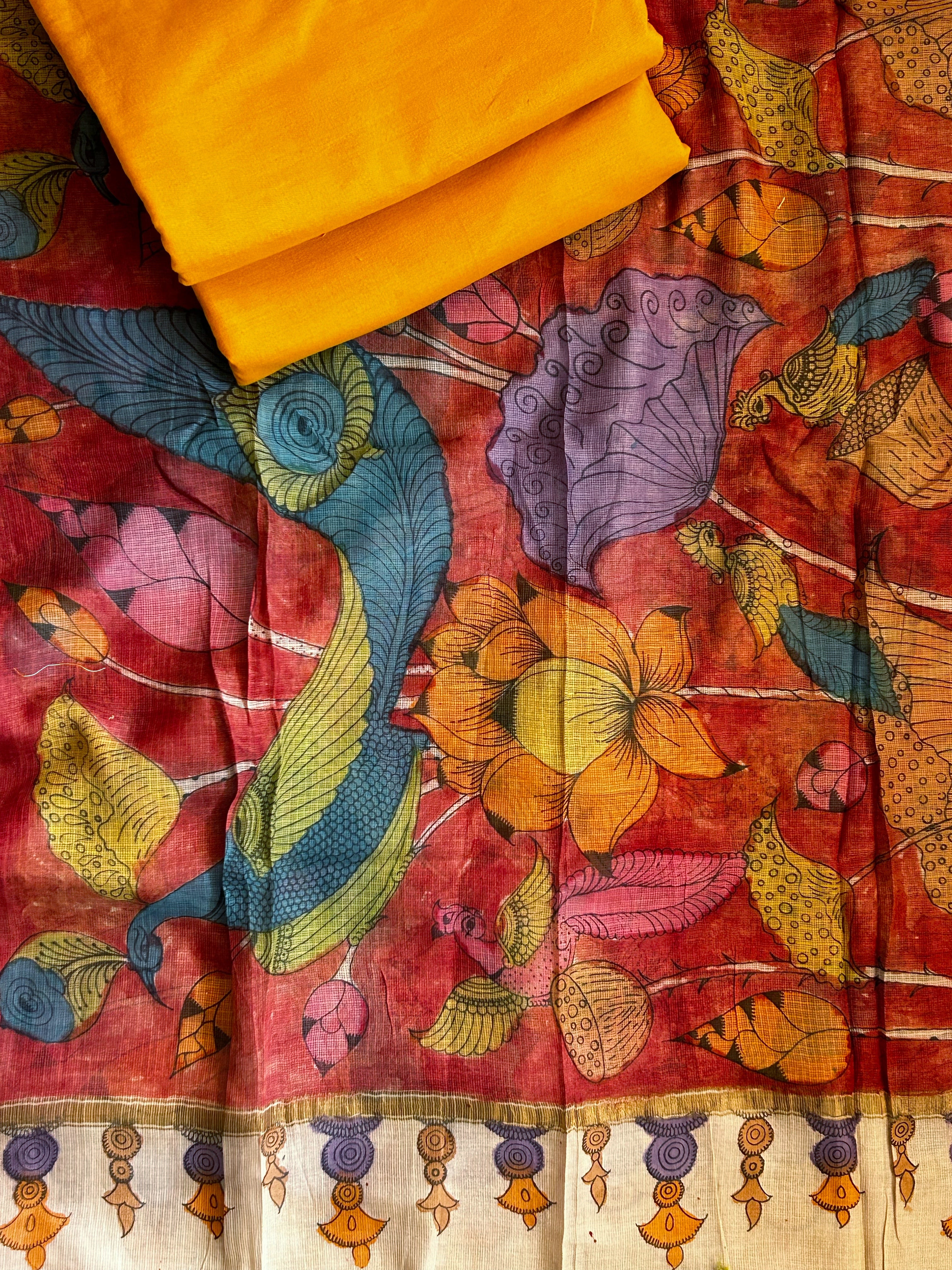 Handwoven Handcrafted Kalamkari Set
