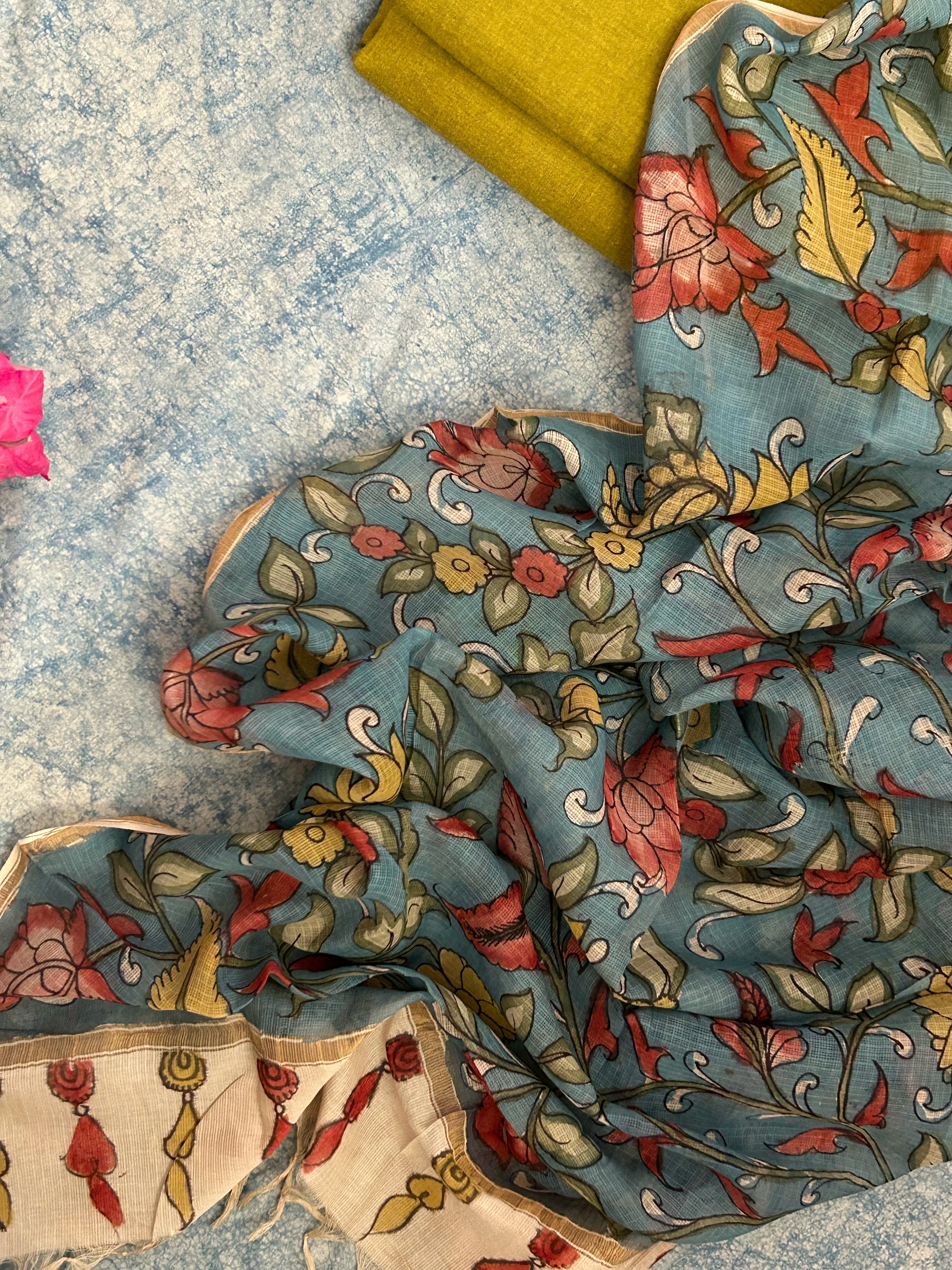 Handwoven Handcrafted Kalamkari Set