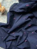 Neelam - Handspun and Handwoven Ponduru Cotton Fabric (960 INR/metre)