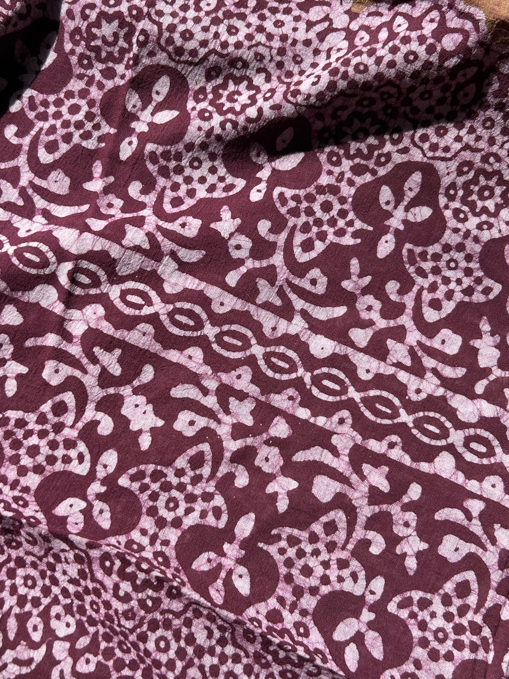 Handblock Batik Cotton Suit