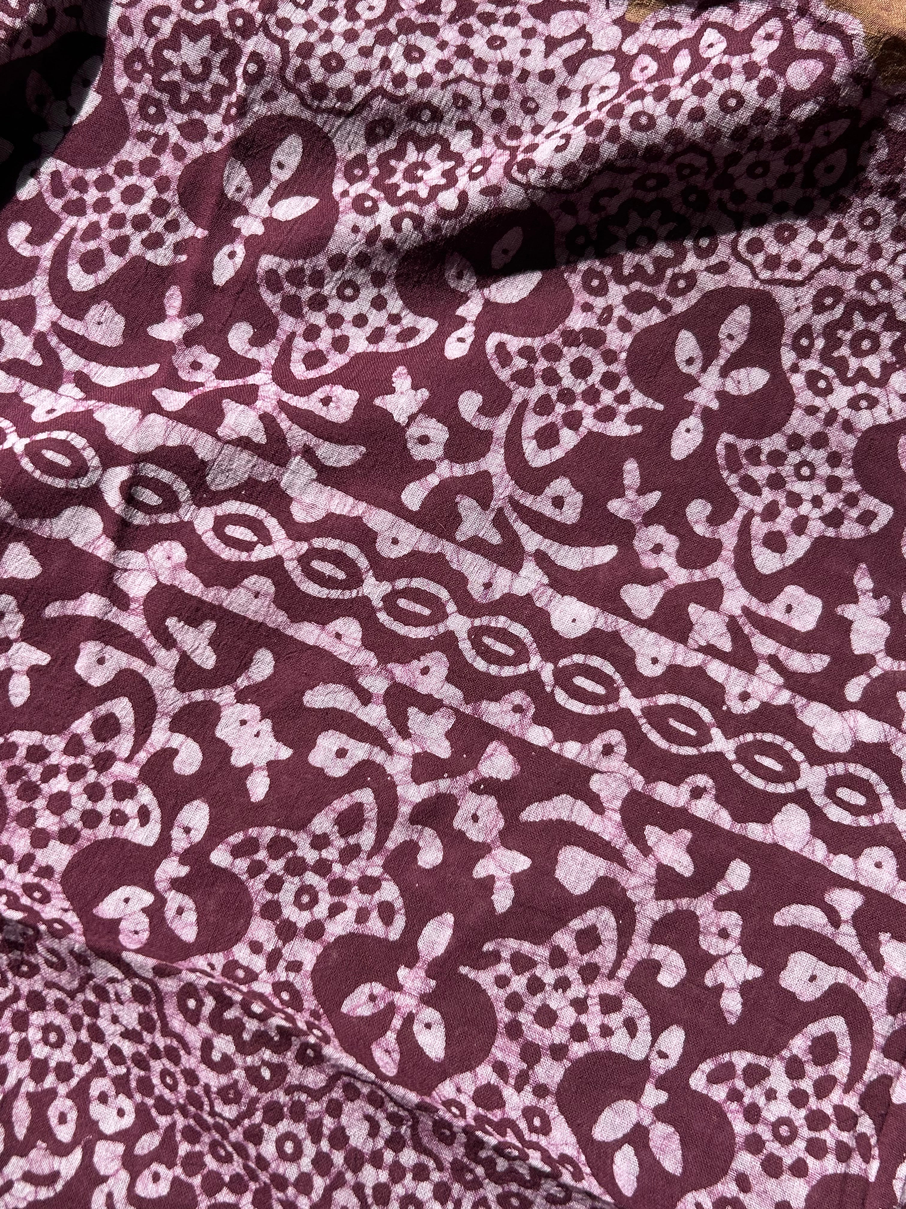 Handblock Batik Cotton Suit