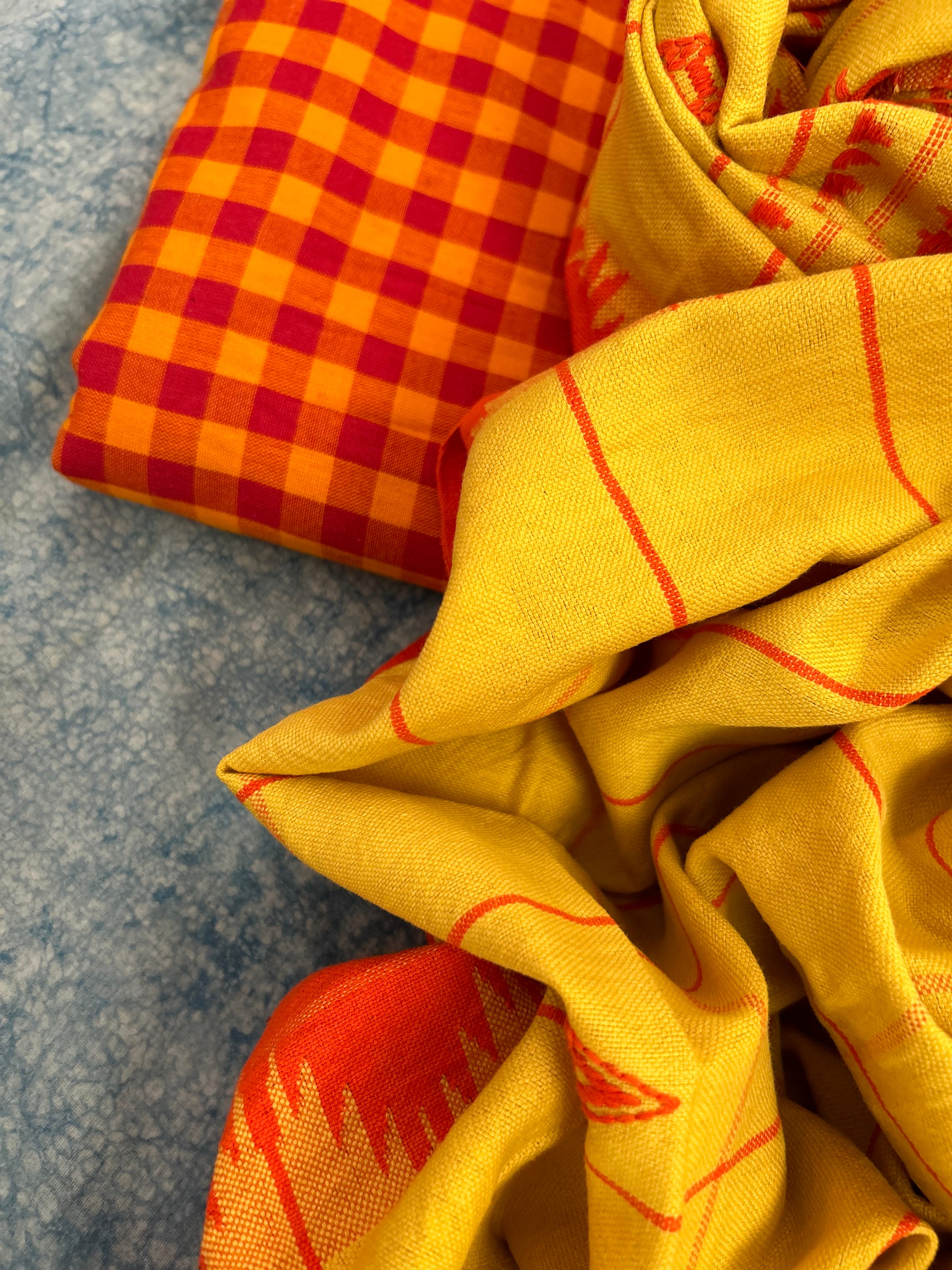 Handspun Handwoven Kurta Dupatta Set