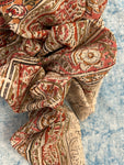 Handwoven Handcrafted Mangalagiri Kalamkari Kurta Dupatta Set