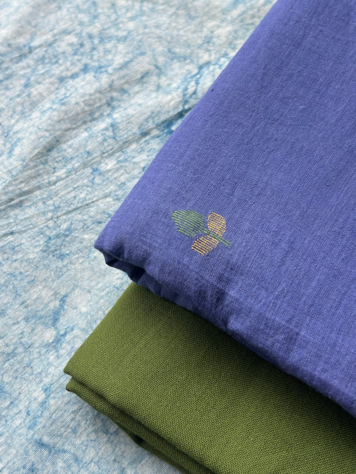 Kadambari - Handwoven Bengal Jamdani Kurta Dupatta set