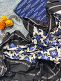 Handwoven Ikat Kurta Telia Dupatta Set