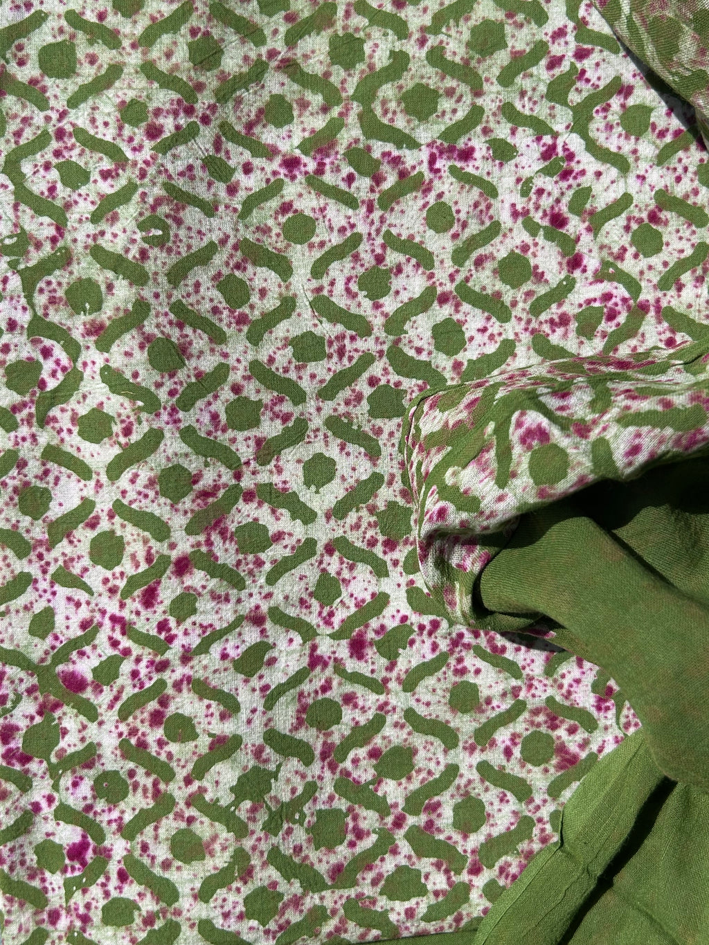 Handblock Batik Cotton Suit