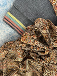 Handwoven Handcrafted Bhujodi Kala Cotton Kalamkari Kurta Dupatta Set