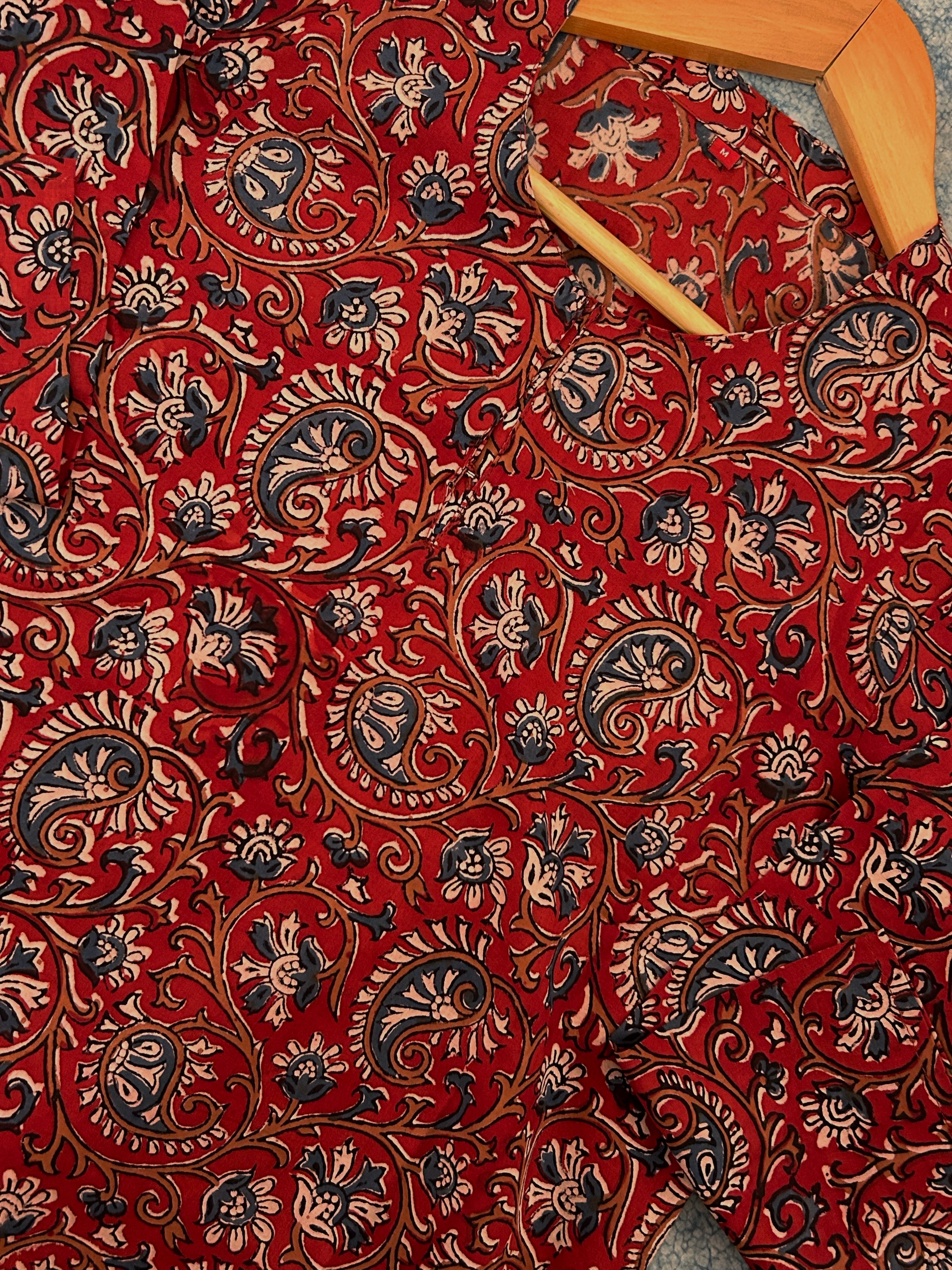 Handblock Cotton Kurta