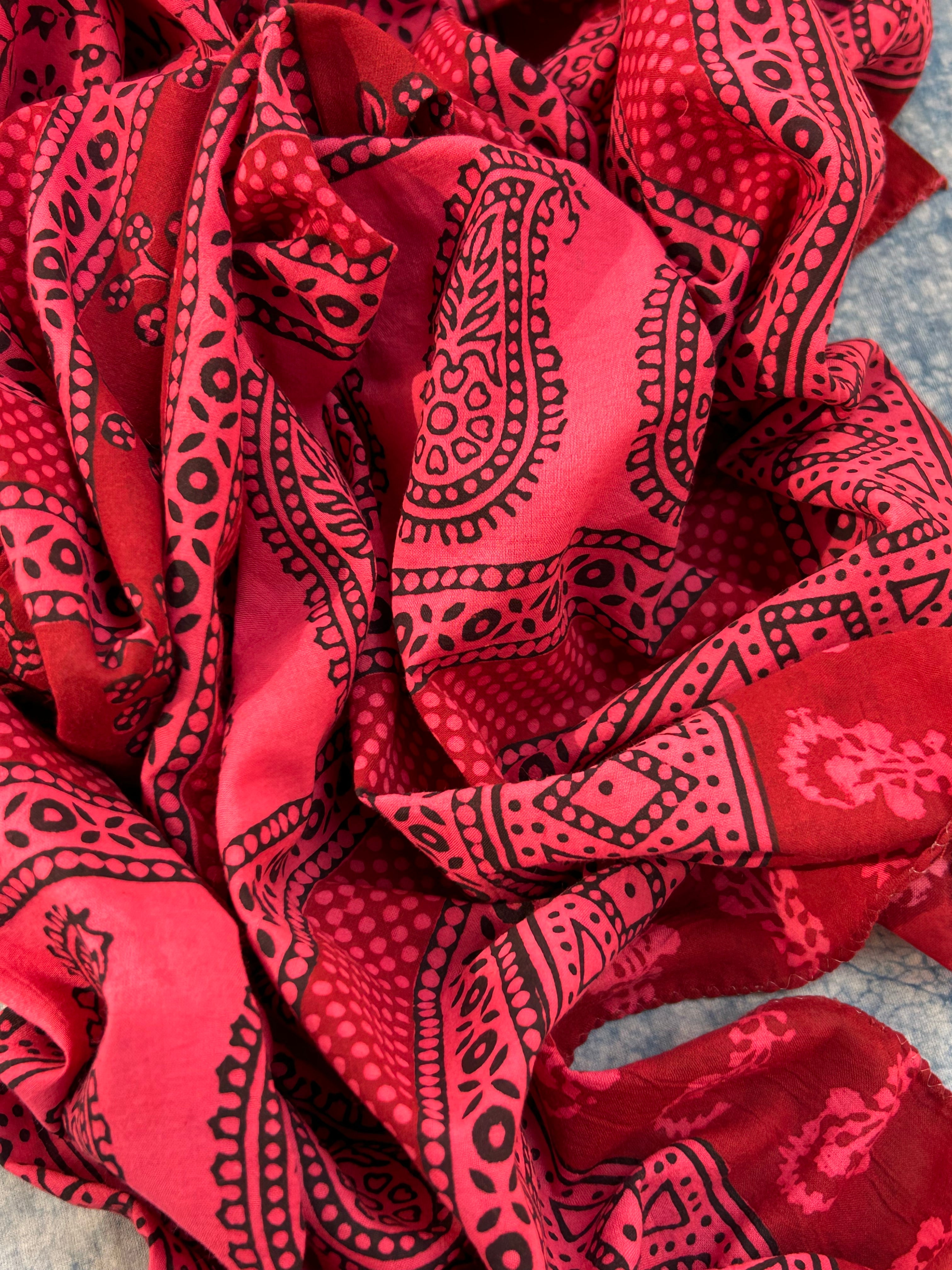 Natural Dyed Bagh Block Print Cotton Suit