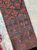 Natural Dyes Hand Block Ajrakh Dupatta
